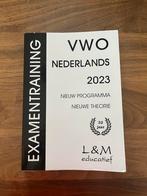 Gert P Broekema - Examentraining Vwo Nederlands 2023, VWO, Ophalen of Verzenden, Zo goed als nieuw, Gert P Broekema