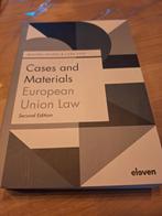 Cases & Materials EU Recht - Nieuw!, Nieuw, Ophalen of Verzenden, WO, Gamma