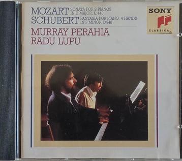 Mozart & Schubert - Perahia, Lupu - Sony Classical CD beschikbaar voor biedingen