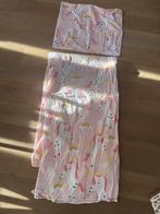 Roze Unicorn Dekbedovertrek 140x200 cm, Meisje, Dekbedovertrek, Ophalen of Verzenden, Zo goed als nieuw