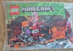 LEGO Minecraft 21139 De Nethergevecht, Ophalen of Verzenden, Zo goed als nieuw, Complete set, Lego