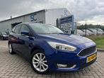 Ford Focus Wagon 1.5 Titanium Edition 2014 Clima Cruise Navi, Auto's, Euro 6, 4 cilinders, 150 pk, Blauw