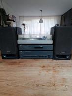 Platenspeler, radio/versterker en 2 boxen, Audio, Tv en Foto, Stereo-sets, Ophalen, Gebruikt, Overige merken