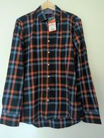 Nieuw geruiten overhemd, maat L, Kleding | Heren, Overhemden, New Zealand Auckland, Blauw, Nieuw, Ophalen of Verzenden