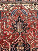 Perzisch tapijt Heriz 335*252 cm, Davoud, Zwart, 200 cm of meer, Ophalen of Verzenden