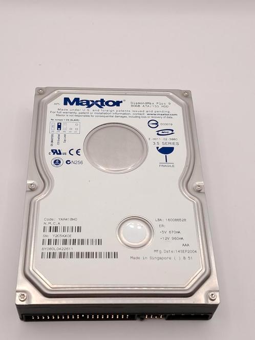Maxtor DiamondMax Plus 9 80GB UDMA/133 7200RPM, Computers en Software, Harde schijven, Zo goed als nieuw, Desktop, USB, Ophalen of Verzenden
