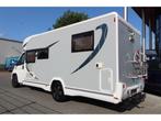 Chausson Titanium 718 XLB Queensbed + Hefbed, Caravans en Kamperen, Campers, Ringverwarming, 7 tot 8 meter, Hordeur, Cassettetoilet