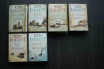 KEN FOLLETT (Pilaren van de aarde - Val der titanen - Nacht beschikbaar voor biedingen
