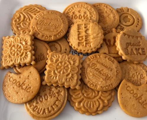 Brocante nep sier koekjes, Huis en Inrichting, Woonaccessoires | Overige, Nieuw, Ophalen of Verzenden
