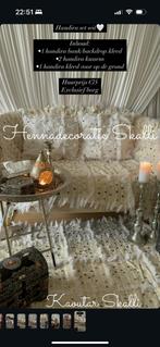 Handira set wit, Kleding | Dames, Trouwkleding en Trouwaccessoires, Ophalen of Verzenden, Zo goed als nieuw, Wit, Accessoires