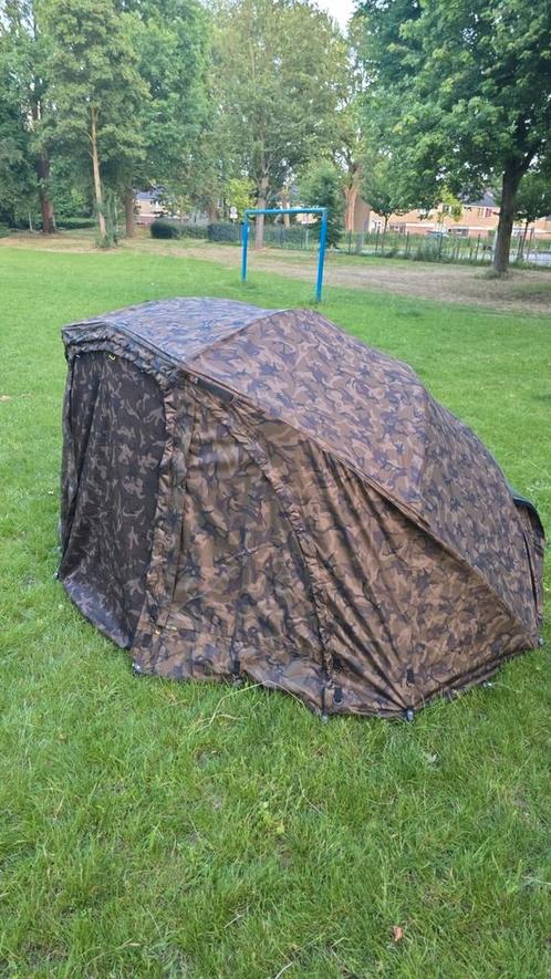 Fox ultra 60 brolly systeem ventec rip stop karpervissen, Watersport en Boten, Hengelsport | Karpervissen, Zo goed als nieuw, Overige typen