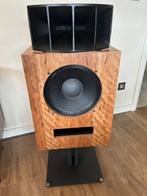 Klipsch Ojas kO-R1 Limited Edition 100 Ex + stands, Zo goed als nieuw, 120 watt of meer, Front, Rear of Stereo speakers, Ophalen