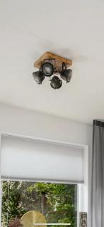 Mooie 4 spots plafonlamp, Huis en Inrichting, Ophalen, Zo goed als nieuw, Metaal of Aluminium