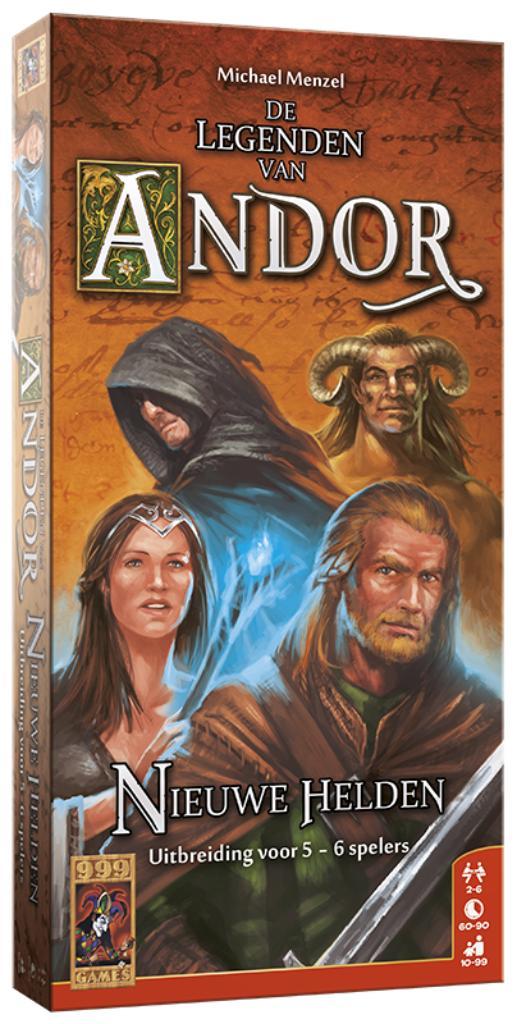 De Legenden van Andor Nieuwe Helden 5/6 999 Games Bordspel, Hobby en Vrije tijd, Gezelschapsspellen | Bordspellen, Nieuw, Een of twee spelers