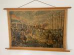 Schoolplaat Frederik Hendrik voor 's Hertogenbosch 1629, Antiek en Kunst, Antiek | Schoolplaten, Ophalen, Aardrijkskunde
