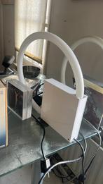 Van den Nieuwelaar lamp - Gesigneerd, Ophalen, Gebruikt, Metaal, Minder dan 50 cm