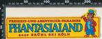 Sticker: Phantasialand - Bruhl (4), Ophalen of Verzenden, Zo goed als nieuw, Bedrijf of Vereniging