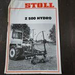 Stoll Z 500 Hydro Harkmachine brochure, Ophalen of Verzenden