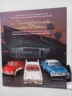 Franklin Mint Reklame USA car folder Fifties Klassiekers ., Verzamelen, Merken en Reclamevoorwerpen, Overige typen, Ophalen of Verzenden