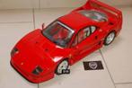 1:8 POCHER Ferrari F40 rosso red + vitrine INFO UNIEK WRH, Hobby en Vrije tijd, Ophalen of Verzenden, Zo goed als nieuw, 1:5 t/m 1:8