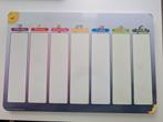 Planbord/ weekplanner kinderen incl. Pawpatrol broodtrommel, Ophalen, Zo goed als nieuw, Magneetbord