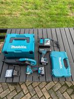 Makita 18V Accu Gereedschapsset met Accu’s en Accessoires, Ophalen of Verzenden, Gebruikt