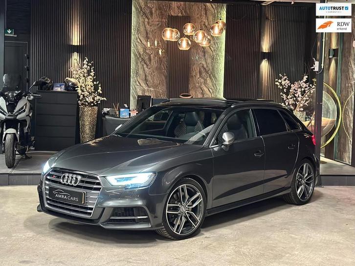 Audi A3 Sportback 2.0 TFSI S3 quattro|PANO|KUIP|BOMVOL, Auto's, Audi, Bedrijf, Te koop, A3, 4x4, ABS, Adaptive Cruise Control