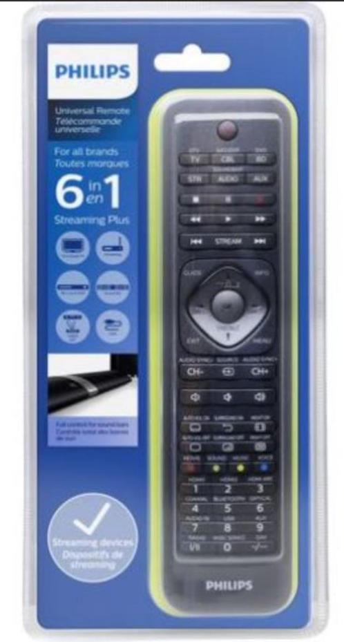 Philips Universele afstandsbediening 6 in 1 SRP5016-10 Nieuw, Audio, Tv en Foto, Afstandsbedieningen, Nieuw, Origineel, Dvd, Receiver of Versterker