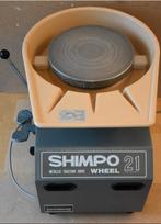 Draaischijf Shimpo 21 RK-10 pedaal hendel slibbak keramiek, Hobby en Vrije tijd, Pottenbakken, Ophalen of Verzenden, Zo goed als nieuw