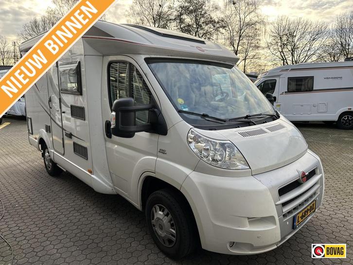 Bürstner Nexxo T 569 - COMPACT 569CM, Caravans en Kamperen, Campers, tot en met 2, Half-integraal, Bürstner, Fiat, Diesel, Handgeschakeld
