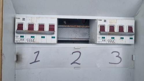 Groepenkast kast 8  groepen 3 fase, Doe-het-zelf en Verbouw, Elektra en Kabels, Gebruikt, Overige typen, Ophalen of Verzenden