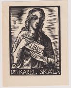 Exlibris van Josef Hodek, Antiek en Kunst, Verzenden