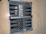 Vintage Metoni Backgammon Reisspel, Hobby en Vrije tijd, Gezelschapsspellen | Bordspellen, Een of twee spelers, Ophalen of Verzenden