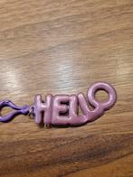 597 Leuke Hello Sleutelhanger, Ophalen of Verzenden, Zo goed als nieuw