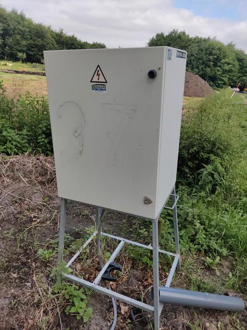 keraf bouwstroom kast 40A, Doe-het-zelf en Verbouw, Elektra en Kabels, Gebruikt, Overige typen, Ophalen