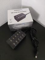 Sabrent 60W 10 poorts USB Snel Lader, Ophalen of Verzenden, Zo goed als nieuw