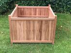 Bloembak Teakhout 100/100/60 cm, Ophalen, Nieuw, Hout, 60 cm of meer