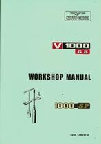 Moto Guzzi V1000 G5 1000 SP workshop manual (7417z), Ophalen of Verzenden, Moto Guzzi