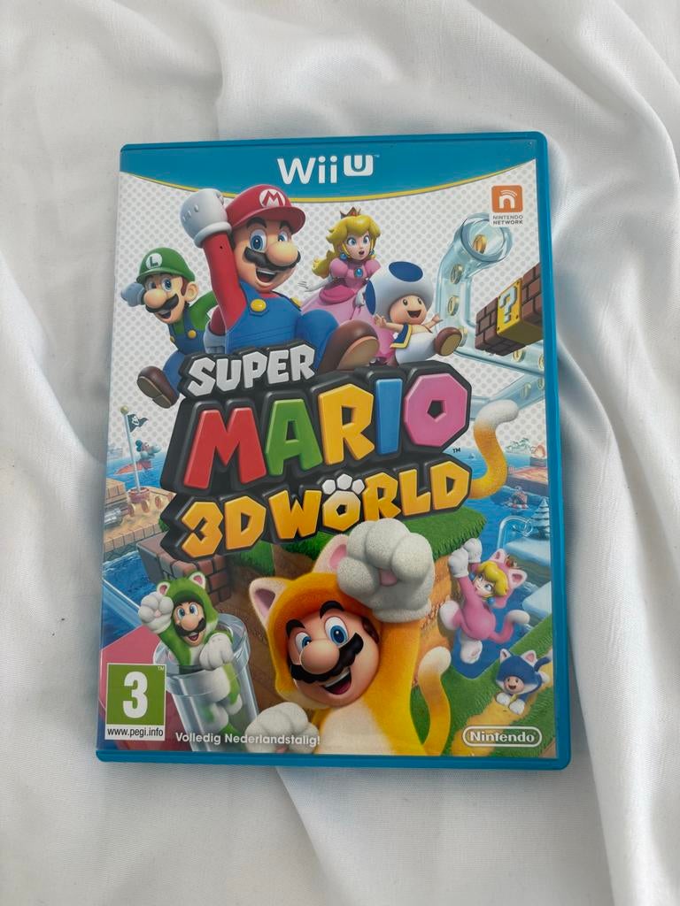 Super Mario 3D World - Wii U - Krasvrij!, Eén computer, Ophalen of Verzenden, Zo goed als nieuw, Platform