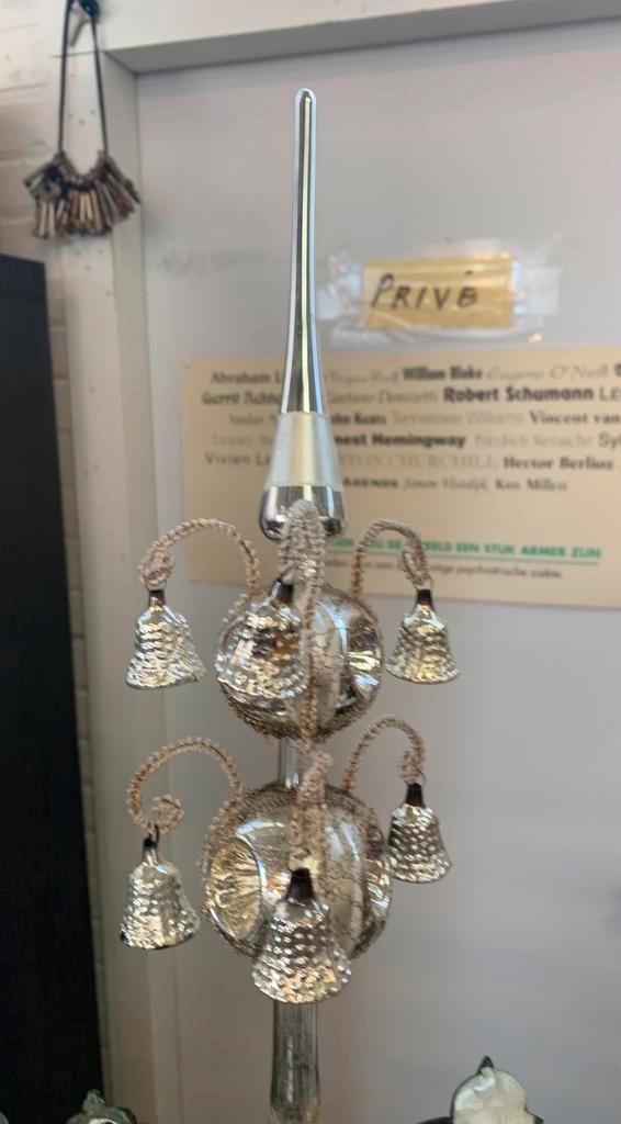 Piek schitterende bellen piek sterrenpiek en andere pieken, Diversen, Kerst, Zo goed als nieuw, Ophalen of Verzenden