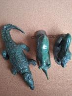 Verdite halfedelsteen handgemaakte dierenfiguren, Antiek en Kunst, Ophalen of Verzenden