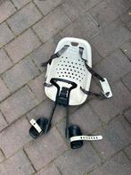 Yepp mini white met 2 adapters en windscherm, Fietsen en Brommers, Fietsaccessoires | Fietsstoeltjes, Ophalen, Yepp, Voorzitje