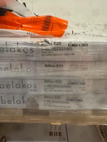 Belakos Attico 800 - Restvoorraad - scherpe prijs beschikbaar voor biedingen