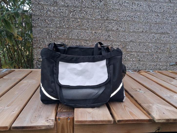 Honden mand voor/stuur drager met extra versteviging, Dieren en Toebehoren, Honden-accessoires, Zo goed als nieuw, Ophalen of Verzenden