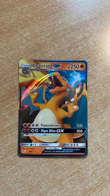 Charizard GX 9/68 Hidden Fates beschikbaar voor biedingen
