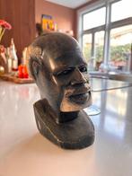 Afrikaanse buste van steen - 20 cm, Ophalen of Verzenden
