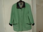 Appeltjes groene zomer jas. Maat 52, Groen, Ophalen of Verzenden, Jas of Mantel, Zo goed als nieuw