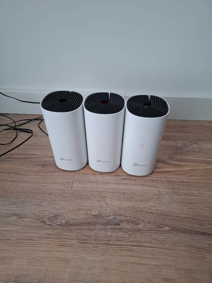 TP-Link Deco M4 (3 stuks) - Mesh WiFi Systeem, Computers en Software, Accesspoints, Gebruikt, Ophalen of Verzenden