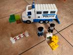 Lego Duplo Politiebus met Figuren, Ophalen of Verzenden, Gebruikt, Complete set, Duplo