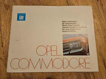 Brochure Opel Commodore 1970 beschikbaar voor biedingen